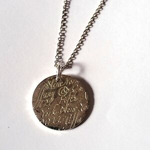 925 Tiffany Notes Necklace